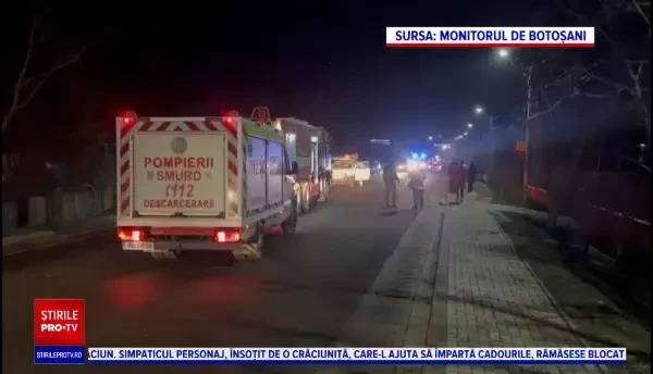 Un bărbat a ajuns la spital după ce s-a răsturnat cu mașina într-o curte. Abia fusese eliberat din închisoare