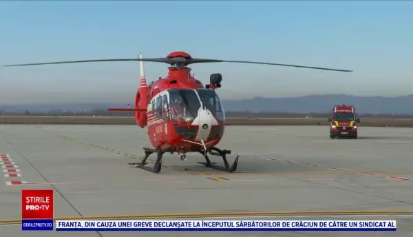 Salvatorii de la SMURD Brașov au acum propriul elicopter pentru intervenții în zonele montane