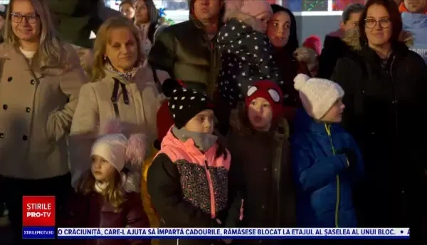 Intervenție mai puțin obișnuită a pompierilor din Bistrița-Năsăud. L-au salvat pe Moș Crăciun