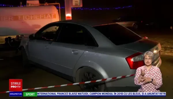 Accident mortal într-o stație GPL din Buzău. Un tânăr a murit după ce a fost lovit de o mașină scăpată de sub control