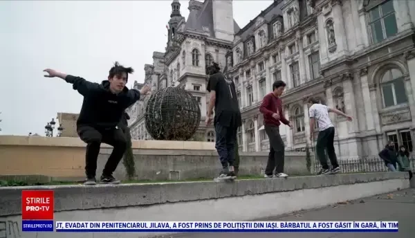 Franța „Stinge Lumina” noaptea. Un grup de pasionați de parkour au dat startul acestei inițiative