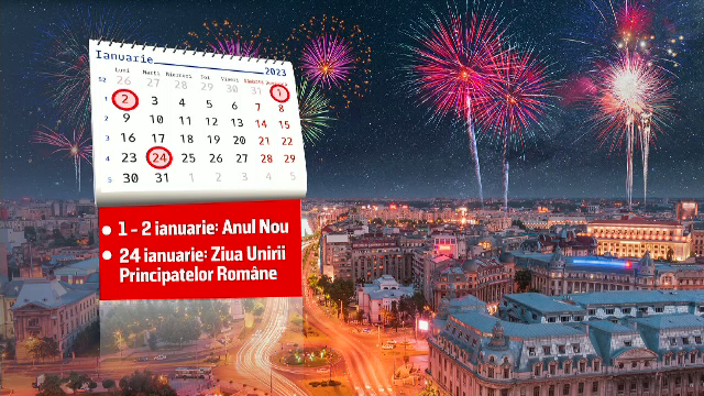 Românii vor avea mai multe zile libere legale în timpul săptămânii, în 2023