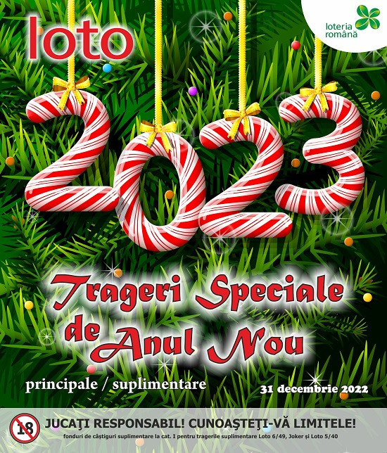 Extrageri Loto speciale de Anul Nou. Iată numerele extrase la Loto 6/49, Joker și Loto 5/40