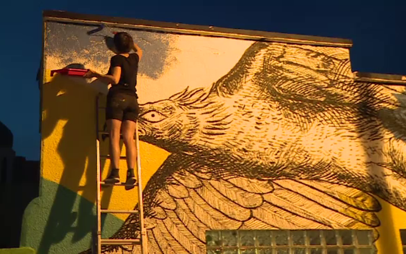 Strada Arthur Verona - Picturi murale