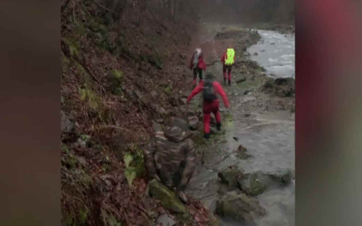 Unul dintre fugarii ucraineni a fost găsit mort, într-un pârâu din Munții Maramureșului. Altul este încă dispărut