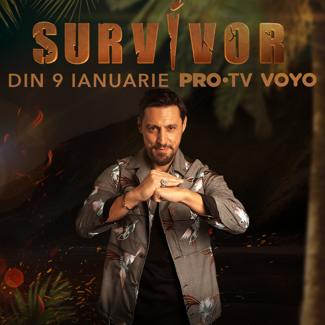 Din 9 ianuarie, Survivor România se vede de trei ori pe săptămână la PRO TV și pe VOYO!
