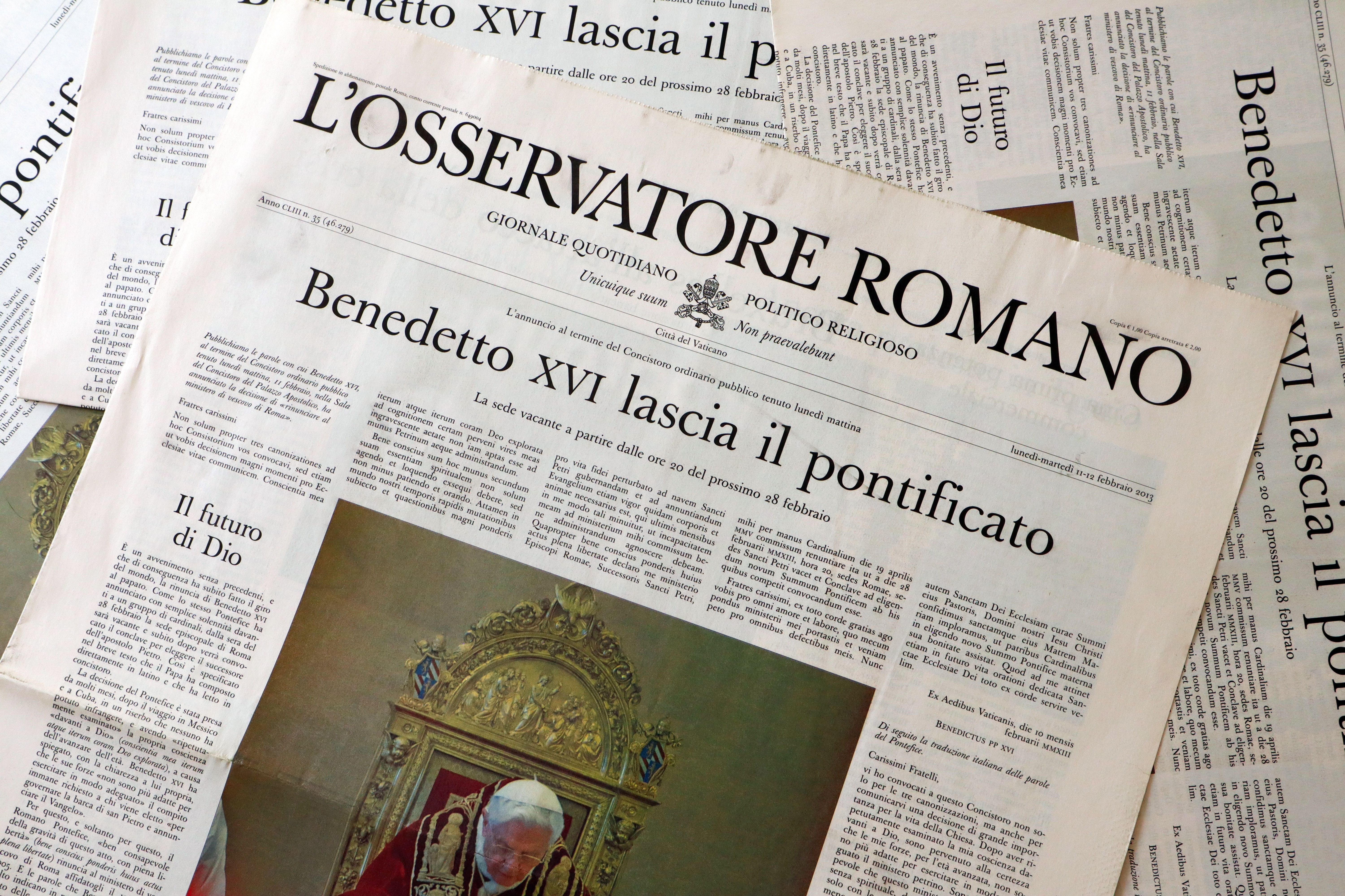 demisie papa benedict