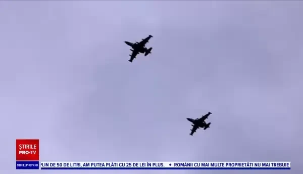 Momentul în care unul dintre cele mai performante tancuri ale rușilor - T90M - a fost distrus cu grenade lansate din drone