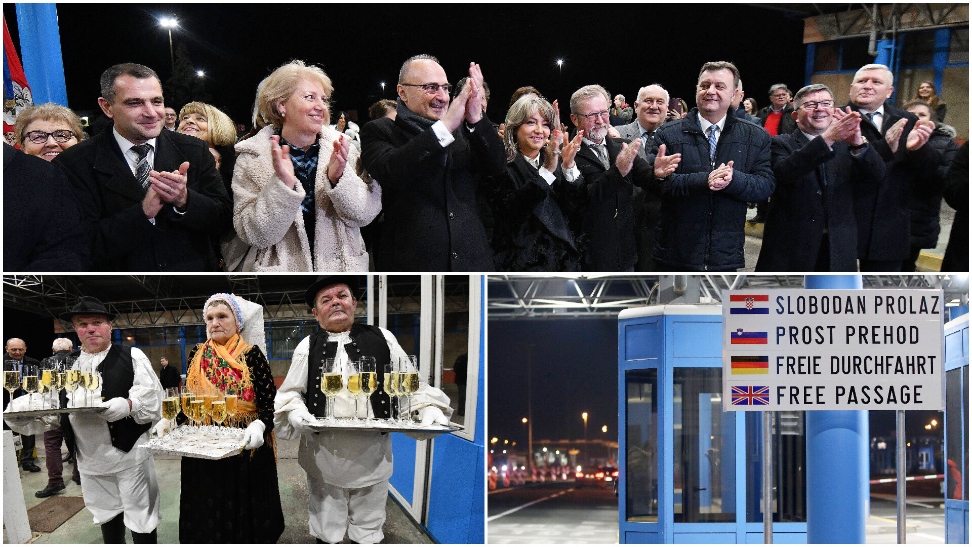 Zi mare pentru Croația: Statul balcanic a adoptat euro şi a aderat la spaţiul Schengen. Sărbătoare la graniță | GALERIE FOTO