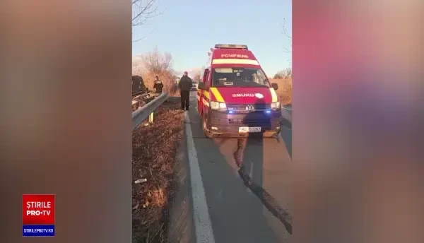 Accident grav în Argeș