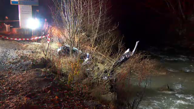 Cum s-a produs accidentul cu trei morți, din Bistrița. „M-am trezit cu ei în aer, au venit pe contrasens”