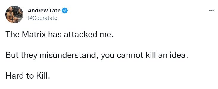 andrew tate twitter