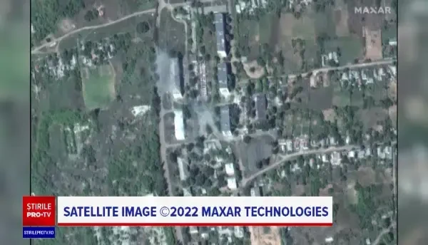 Război în Ucraina. Imagini din satelit cu orașele Bahmut și Soledar, unde se dau lupte grele cu Rusia