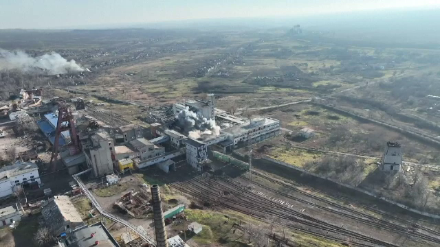 Soledar, zona fierbinte din Ucraina: Să punem steagul aici. Clădirea este liberă. Felicitări pentru victorie! GALERIE FOTO