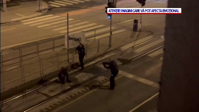 Trei polițiști au fost înjunghiați în timp ce încercau să rețină un individ, în Budapesta. Unul dintre ei a murit