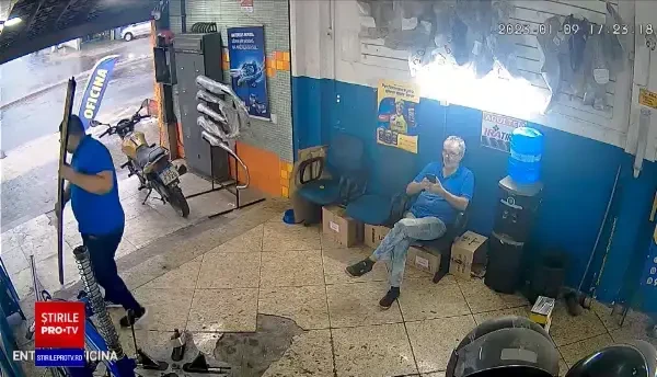 Imagini desprinse dintr-o comedie. Cel mai ghinionist bărbat face înconjurul Internetului