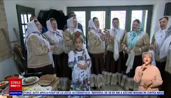 Prima zi din noul an pe rit vechi, sărbătorit cu tradiții în satele din Delta Dunării. Lipovenenii au fost colindați de mame