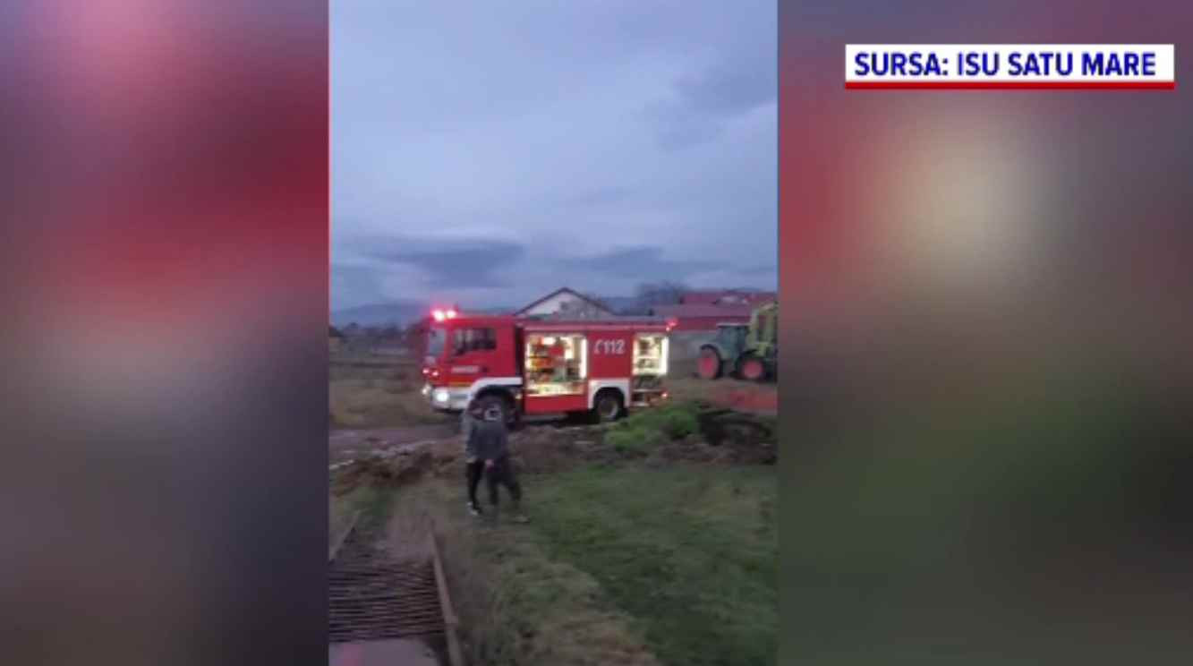 Bătrân din Satu Mare, rănit grav în urma exploziei unui butoi