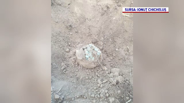 Descoperire impresionantă pe un câmp din Constanța. Un bărbat a găsit un tezaur roman din secolul al 3-lea