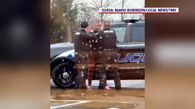 Un polițist din Ohio a fost suspendat din funcție după ce a lovit cu pumnii o femeie pe care încerca să o aresteze