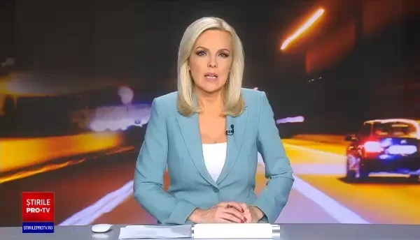 O mașina s-a răsturant, a ajuns într-o stație GPL și a fost proiectată într-un alt autoturism. Șoferul a ajuns la spital