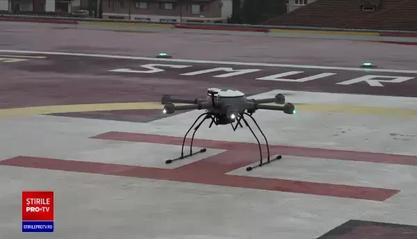 Experiment făcut în premieră în România. Cum ar putea revoluționa dronele modul în care probele biologice ajung în spitale