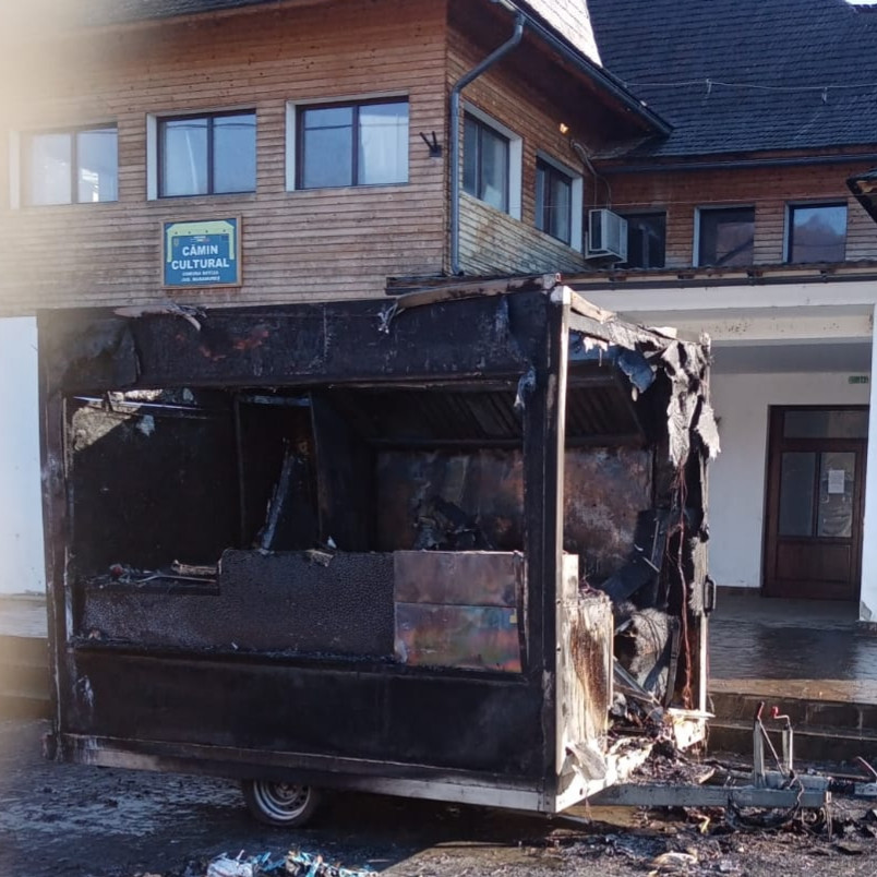 rulota incendiu