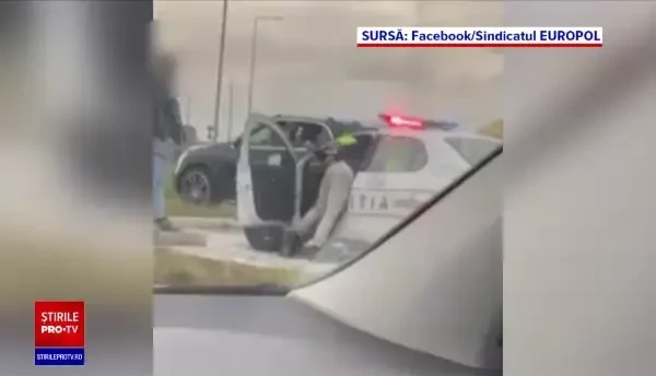 Ce s-a întâmplat cu șoferul agresiv care a intrat peste polițist în mașină și i-a smuls actele din mână | VIDEO