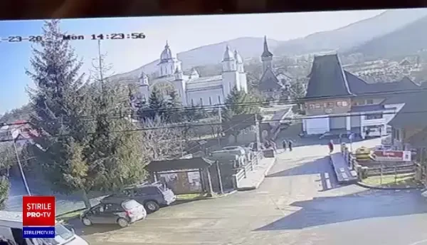 Momentul în care un bărbat se întoarce să salveze un copil după explozia din Maramureș. O fetiță de 3 ani a fost grav rănită