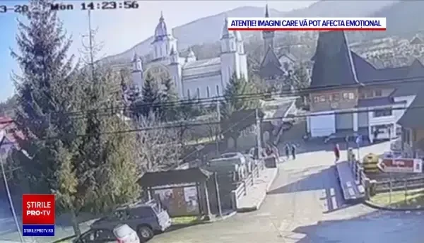 Fetița de trei ani rănită în urma unei explozii de la o rulotă este intubată. Are arsuri pe față, mâini și gambe