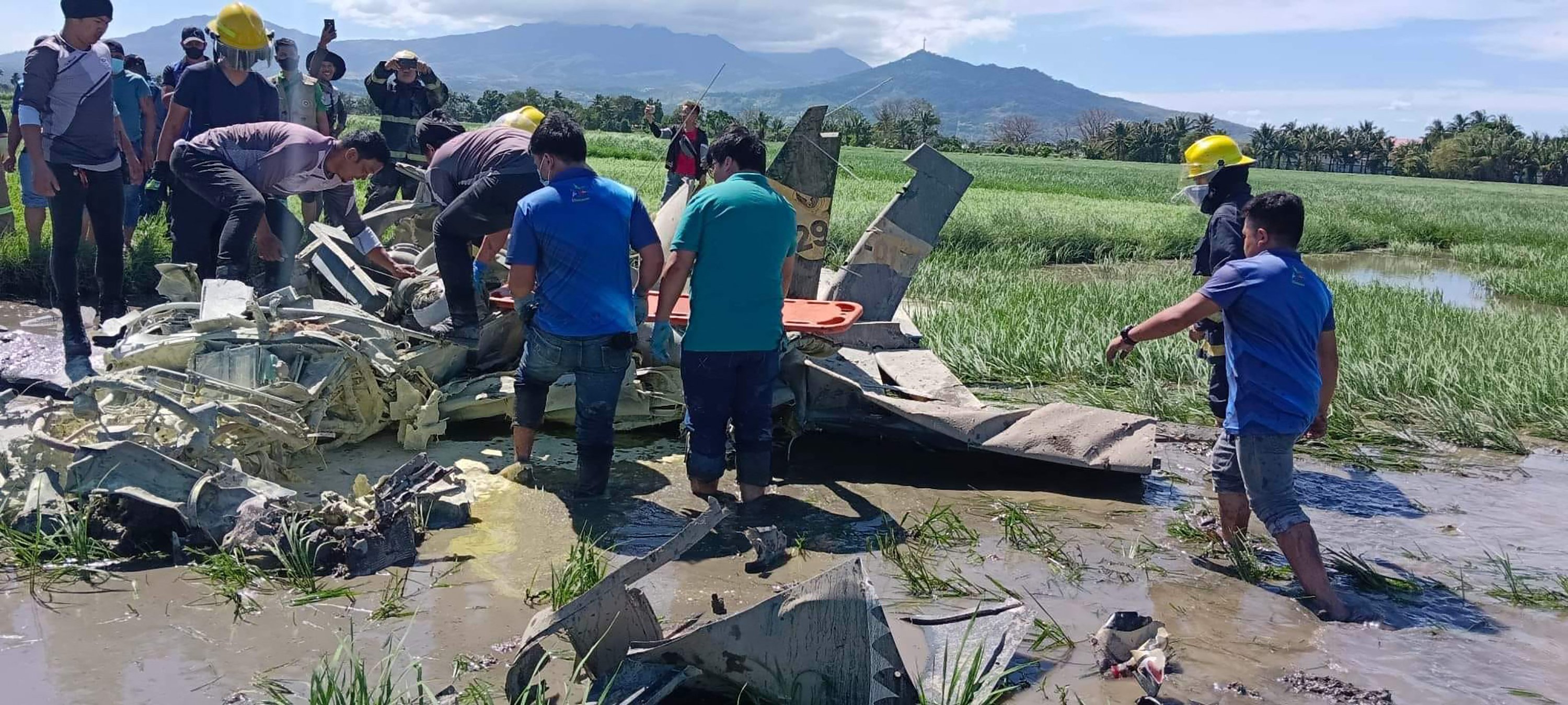 Avion prăbușit &icirc;n Filipine
