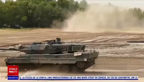 Rusia a atacat cu drone kamikaze mai multe orașe din Ucraina după ce SUA și Germania a anunțat că îi vor trimite tancuri