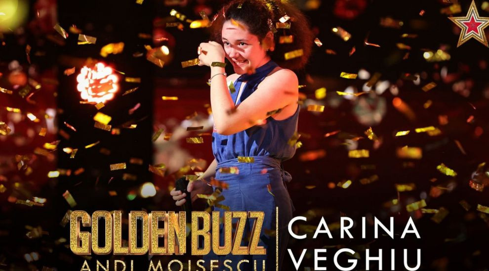 Golden Buzz la Românii au Talent 2023. Carina Veghiu a cântat dumnezeiește. Andi a trimis-o direct în semifinală