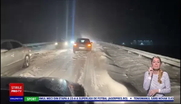 Ninsorile au dat traficul peste cap în toată țara. Șoferii au așteptat ore întregi în coloane