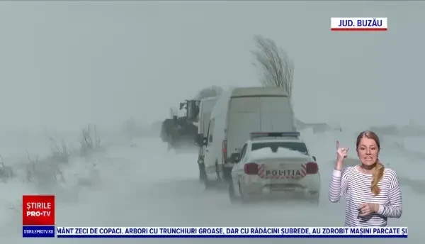 Iarna a pus stăpânire pe România. 27 de județe și Capitala se află, până duminică dimineață, sub avertizare de vreme severă