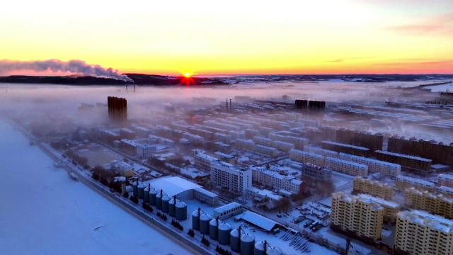 Orașul în care gerul a depășit orice record: - 53 de grade Celsius. ”Nu lăsăm nicio clipă să se stingă focul din sobă”