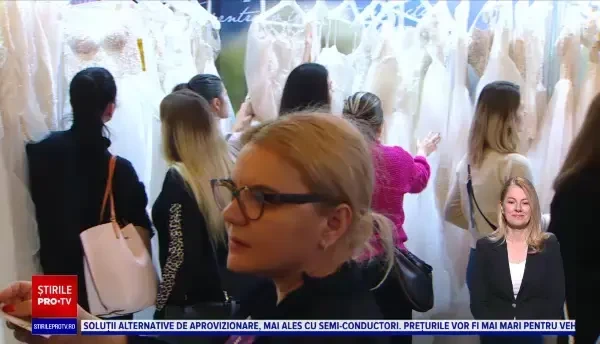 A început cel mai mare târg de nunți din sezon. Expozanții au pregătit prețuri reduse pentru clienți