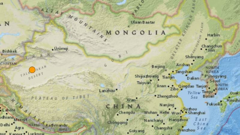 Cutremur cu magnitudinea de 6,1 grade în regiunea chineză Xinjiang