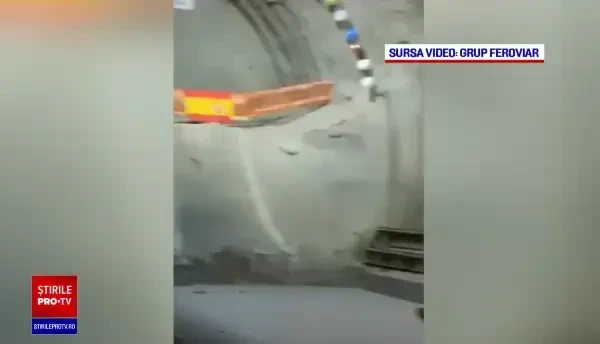 Tunelul 2 care va permite trenurilor să circule în România cu 160 km/h pe o distanță de 300 km a fost străpuns | Video
