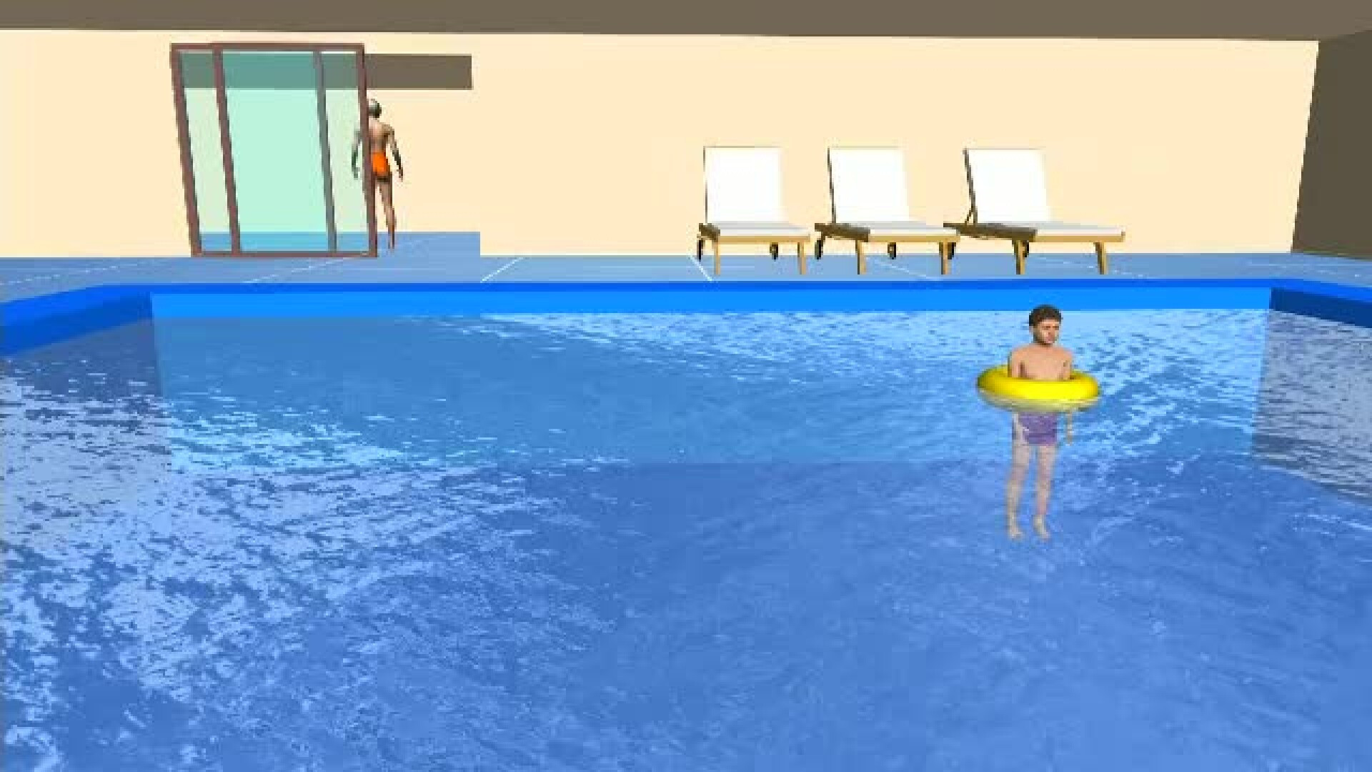 ANIMAȚIE GRAFICĂ. Cum a fost posibil ca băiatul de 3 ani să se înece în piscina unei pensiuni. Ce făcea mama lui