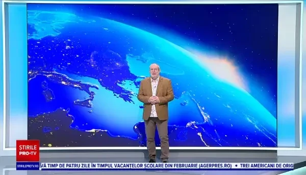 Vremea azi, 1 februarie. Cerul rămâne acoperit și se anunță precipitații slabe în estul României