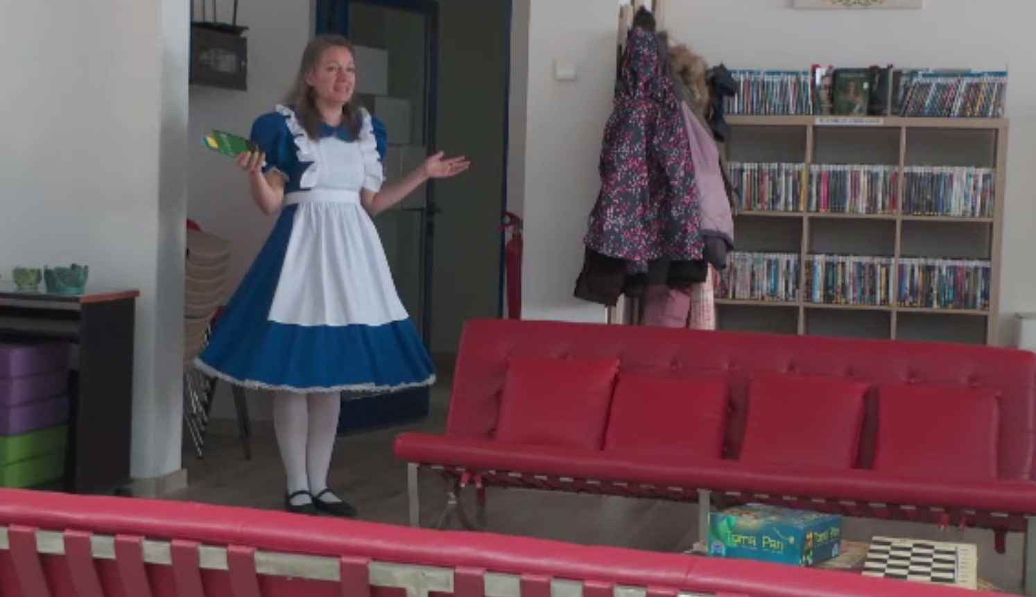 De „Ziua internațională a cititului împreună" a avut loc un maraton al poveștilor, la biblioteca județeană din Cluj