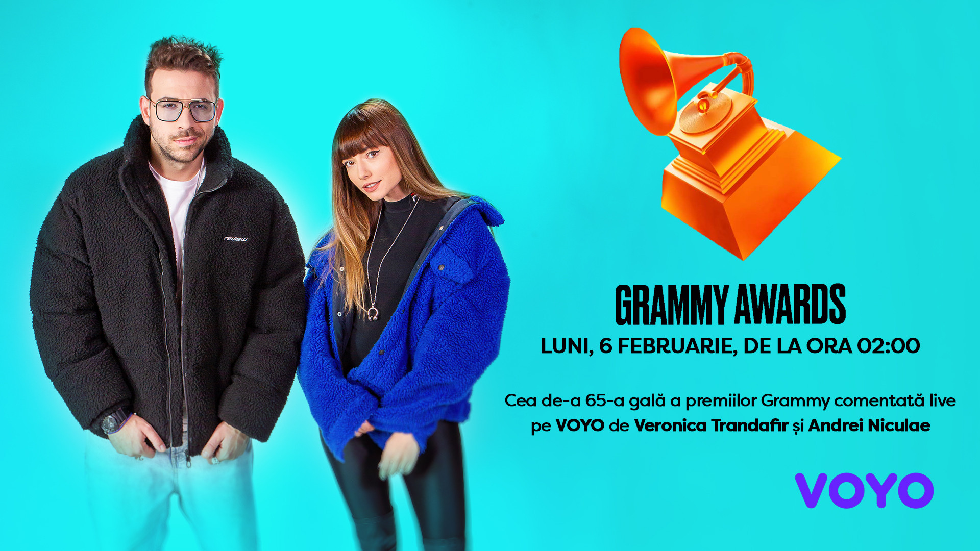Premiile Grammy vor fi LIVE pe VOYO! Gala va începe duminică noapte, la ora 02:00