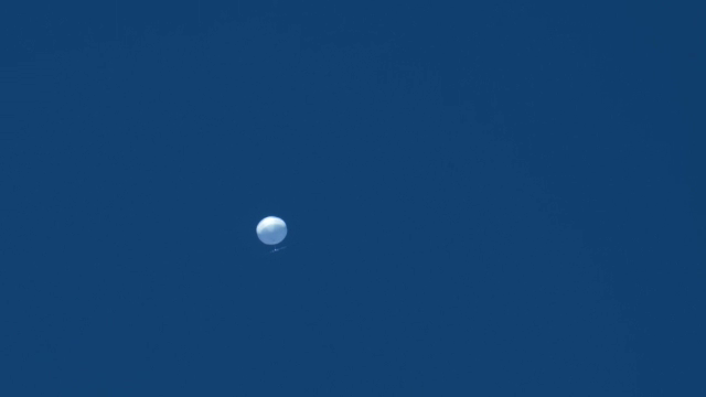 Pentagonul a publicat o imagine cu balonul-spion al Chinei, doborât la începutul acestei luni | FOTO