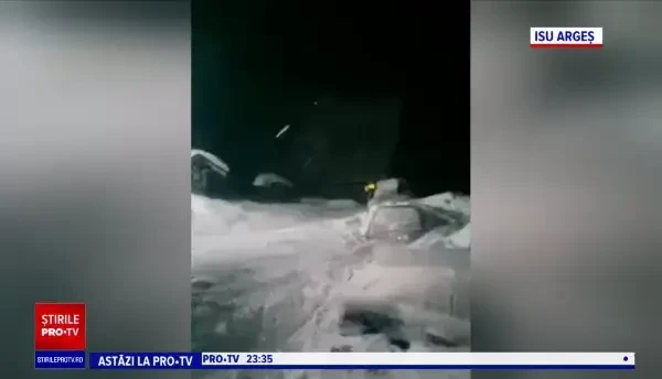 Cabana Capra a fost lovită de două avalanșe, dar nimeni nu a anunțat autoritățile. Mesajul transmis de ISU Argeș