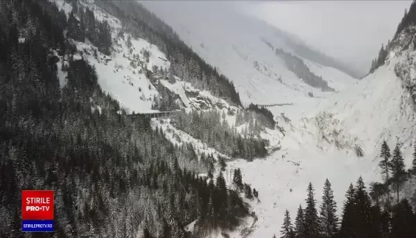 Cabana Capra a fost lovită de două avalanșe, dar nimeni nu a anunțat autoritățile. Mesajul transmis de ISU Argeș