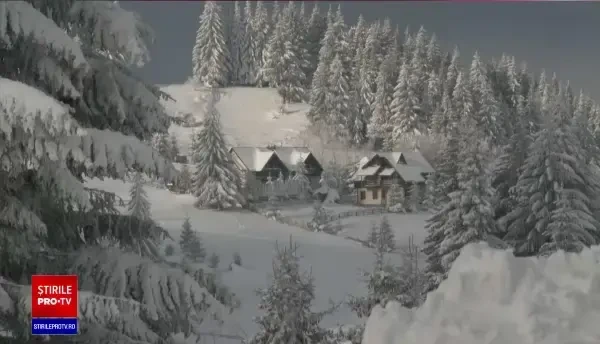 Primul val de ger năpraznic s-a instalat în mai multe localități din țară. Au fost minus 23 de grade la Obârșia Lotrului