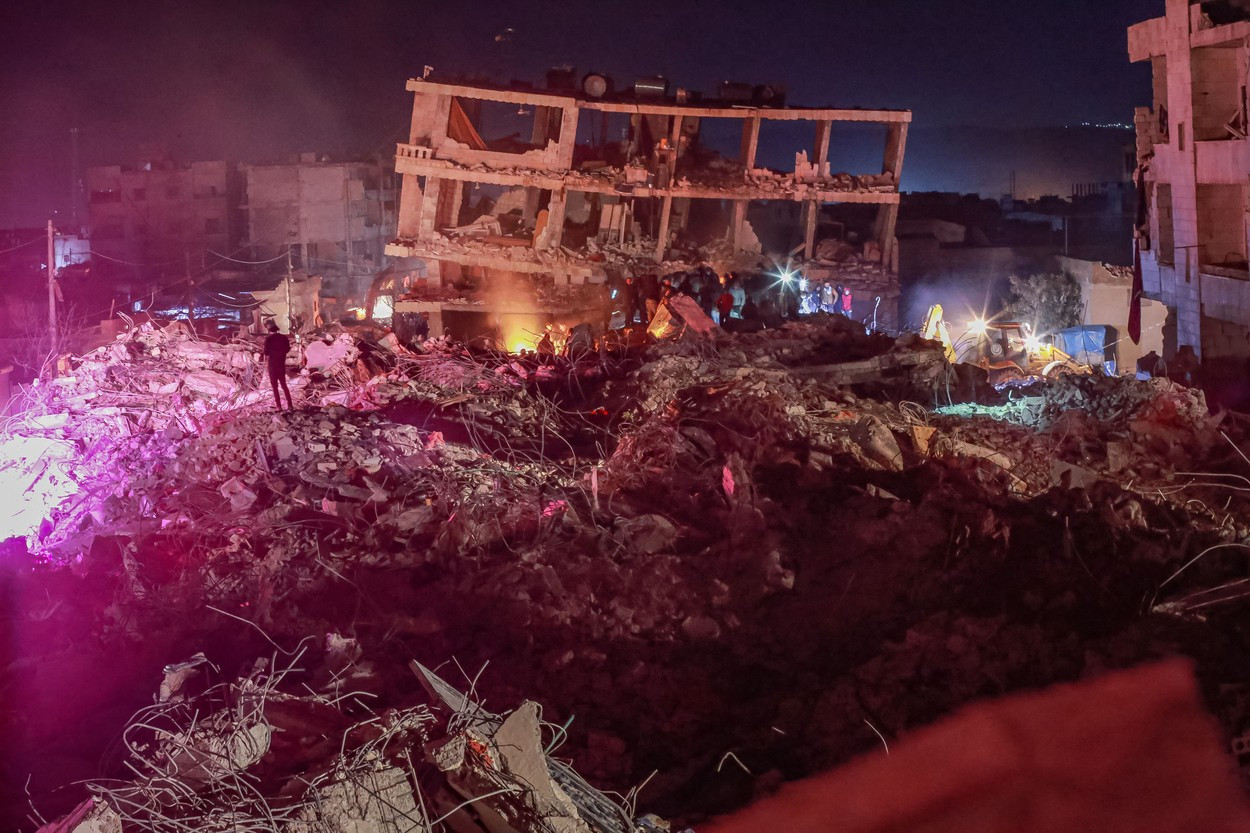 Strigătul de ajutor al sirienilor, după cutremur. „Unii dintre noi n-au dormit mai mult de şase ore în ultimele 70 de ore”