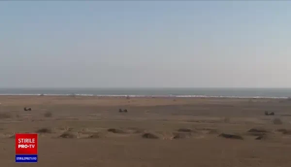 Exercițiu militar NATO al militarilor români și francezi, la Midia. Au fost lansate, simultan, rachete din poziții diferite