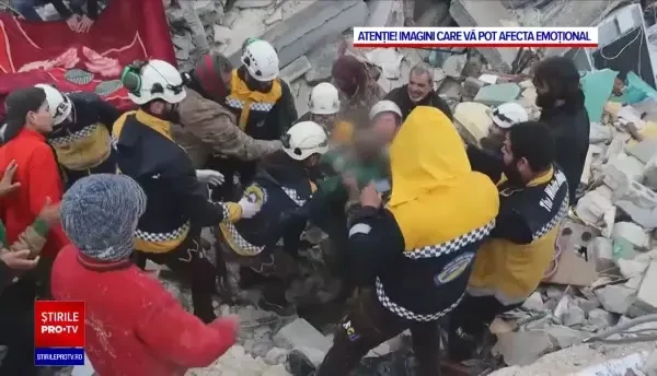 Scene apocaliptice în Turcia și Siria. Imaginile iadului: Cadavrele recuperate, lăsate printre ruinele lăsate de cutremure